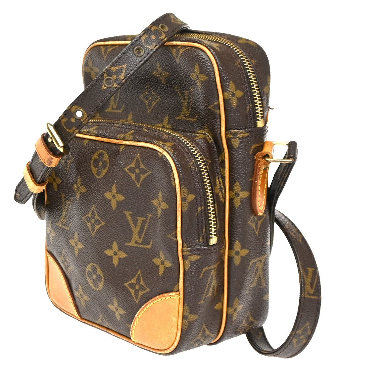 LOUIS VUITTON Amazon Crossbody Shoulder Bag Monogram Leather BN M45236 86CA604