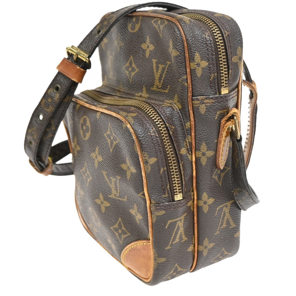 LOUIS VUITTON Amazon Crossbody Shoulder Bag Monogram Leather BN M45236 31CA924