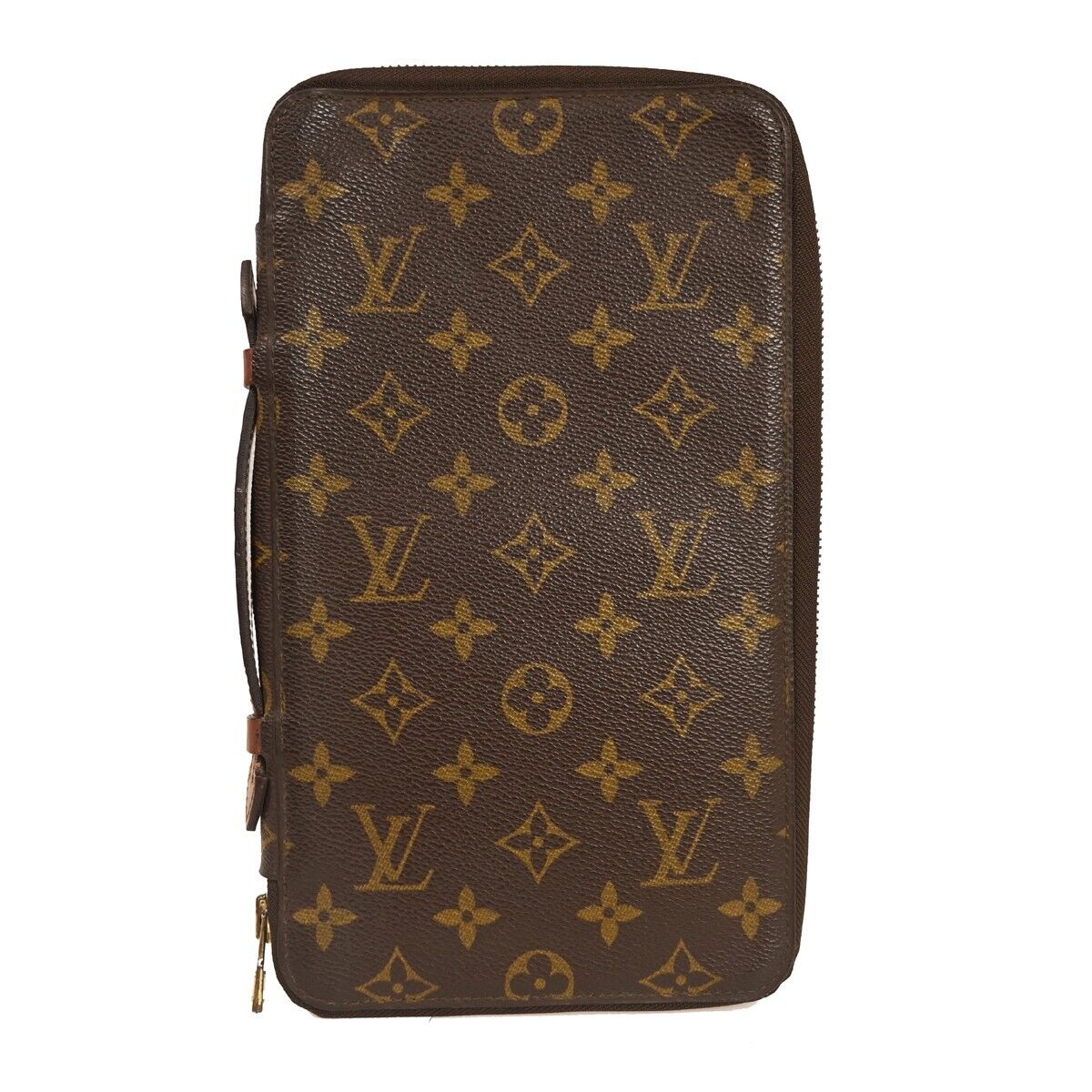 LOUIS VUITTON Poche Escapade Bifold Wallet Monogram Leather BN M60113 70GA364