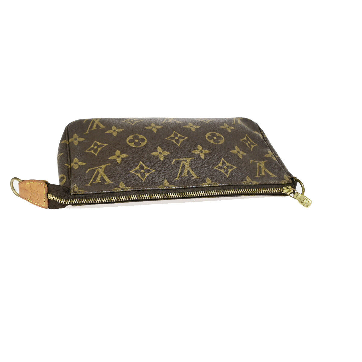 LOUIS VUITTON Pochette Accessoires Hand Bag Monogram Leather BN M51980 31YF611