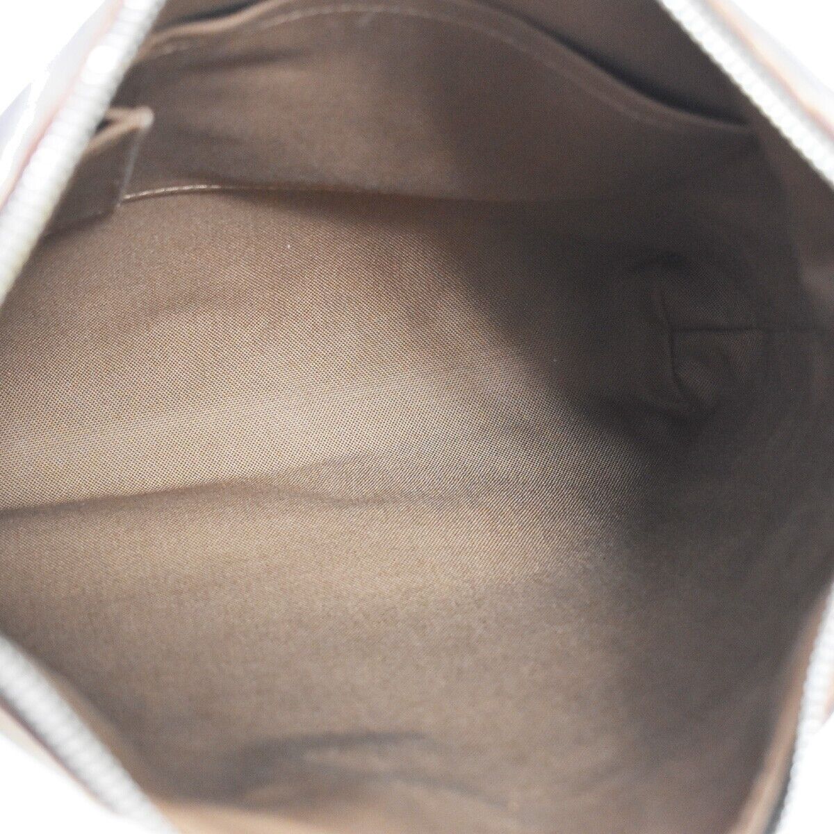 LOUIS VUITTON Odeon MM Shoulder Bag Monogram Leather Brown France M56389 53RF021