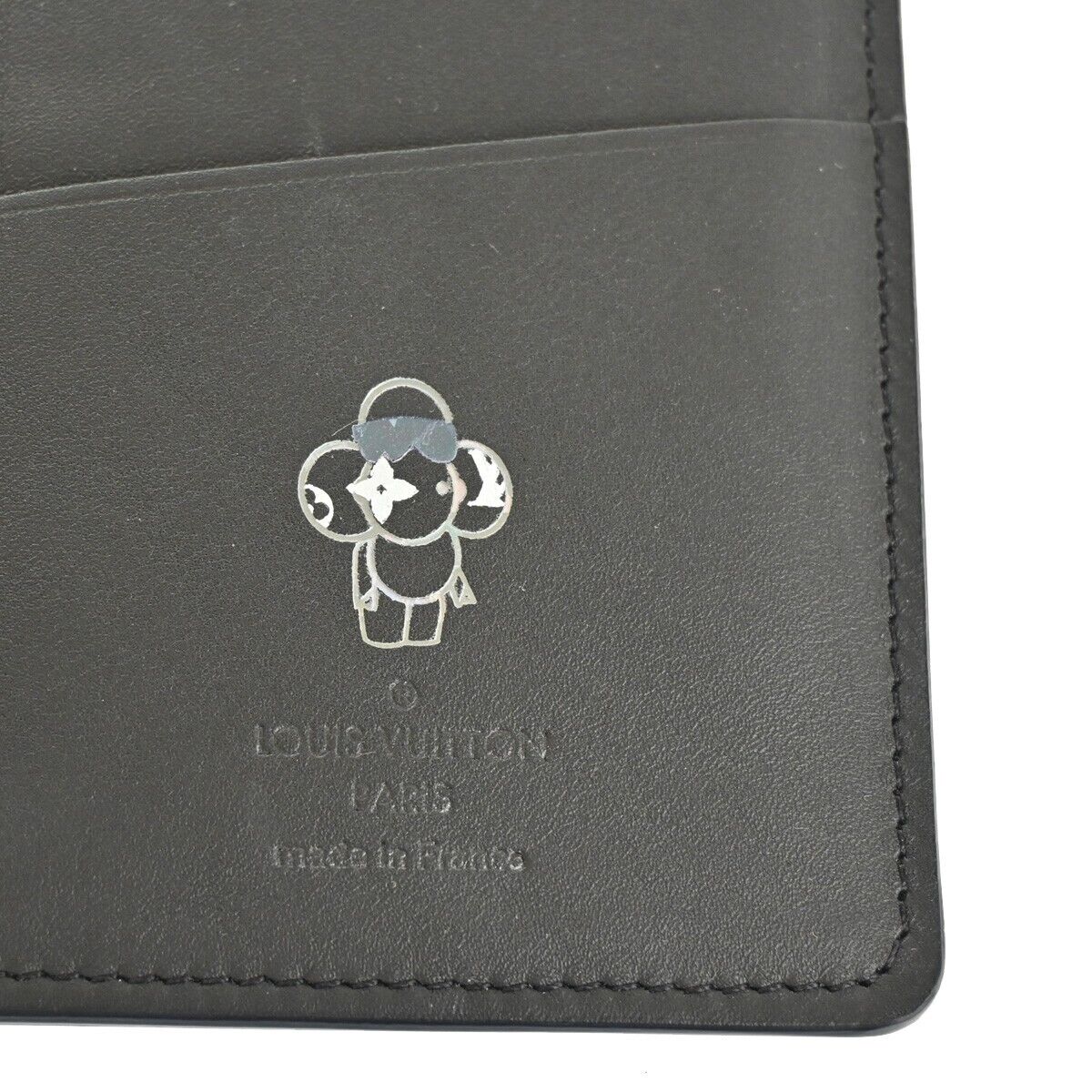 LOUIS VUITTON Brazza Long Bifold Wallet Monogram Shadow Black M62900 76RH587