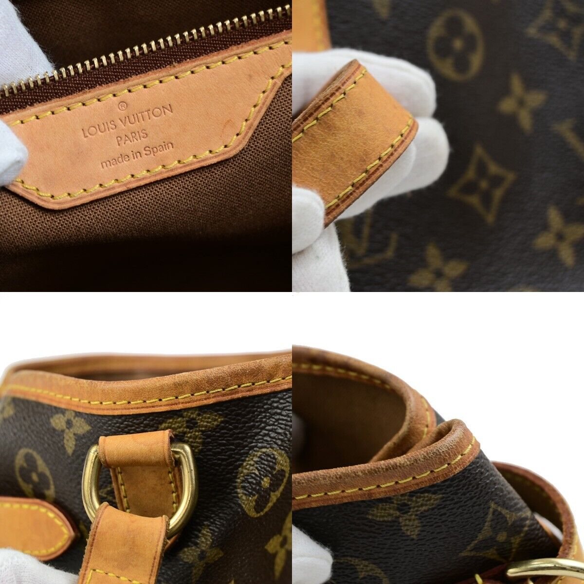 LOUIS VUITTON Batignolles Horizontal Shoulder Bag Monogram Brown M51154 79EC885