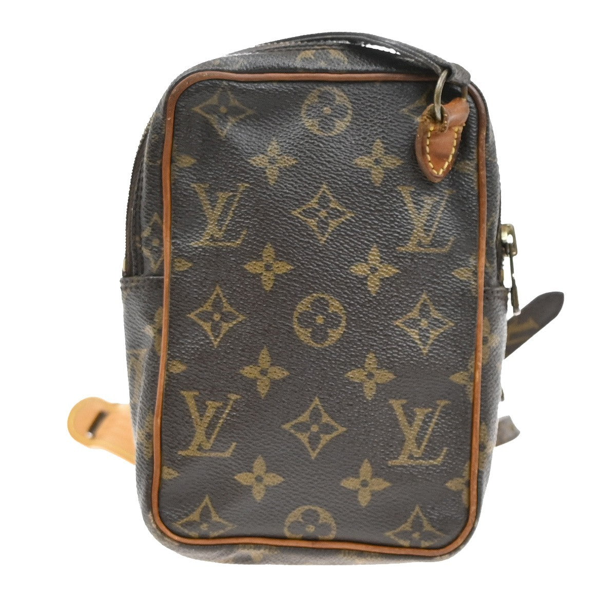 LOUIS VUITTON Mini Amazon Shoulder Bag Monogram Leather Brown M45238 66EF804