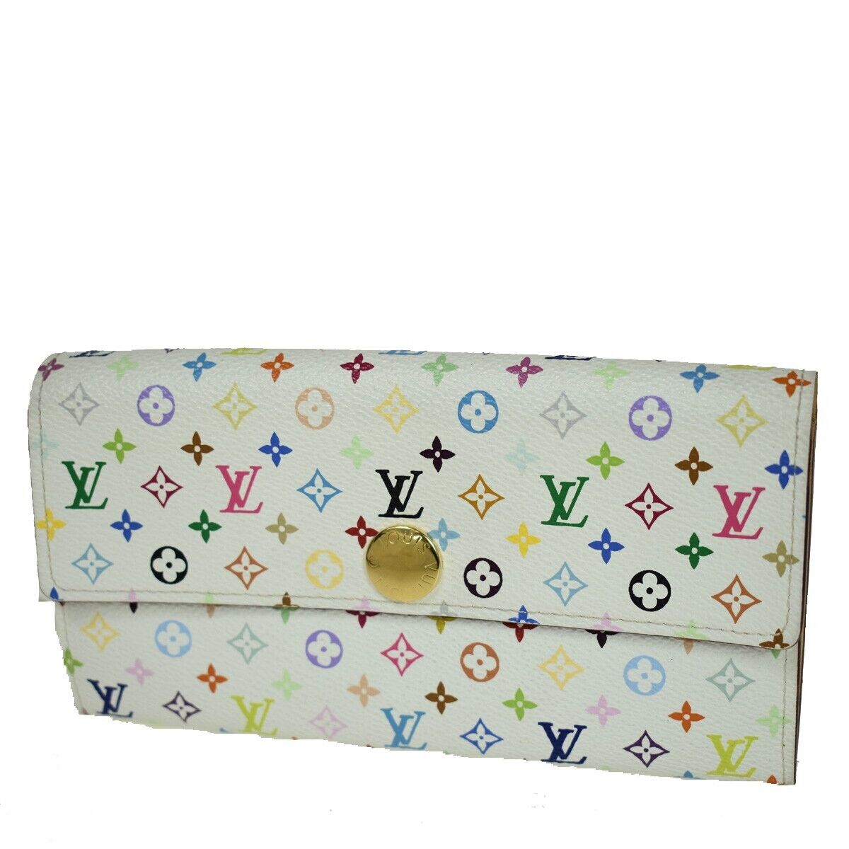 LOUIS VUITTON Portefeuille Sarah Bifold Wallet Monogram Multi WE M93532 84RC952