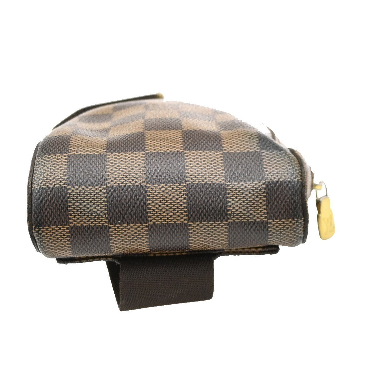 LOUIS VUITTON Geronimos Bum Body Bag Damier Leather Brown Spain N51994 71KD174