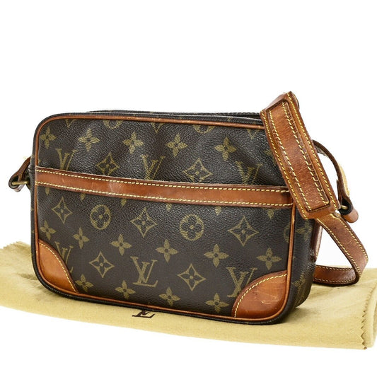 LOUIS VUITTON Trocadero 24 Shoulder Bag Monogram Leather Brown M51276 61FB197