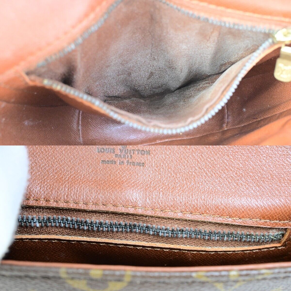 LOUIS VUITTON Chantilly PM Shoulder Bag Monogram Leather Brown M51234 69SJ463