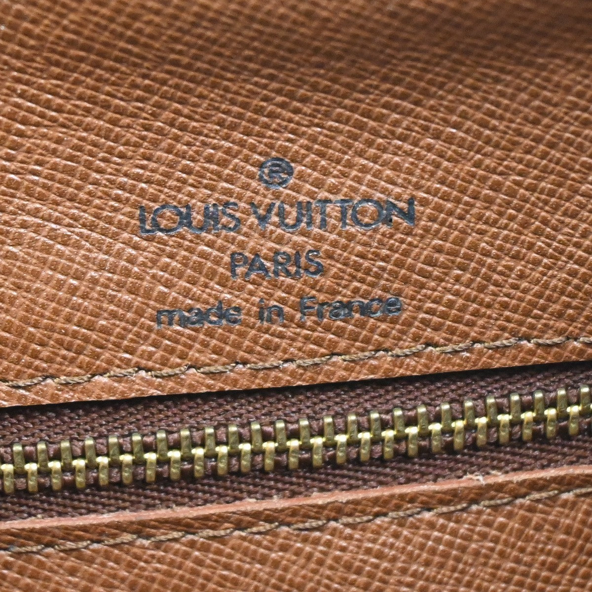 LOUIS VUITTON Boulogne 35 Shoulder Bag Monogram Leather Brown M51260 84YJ042