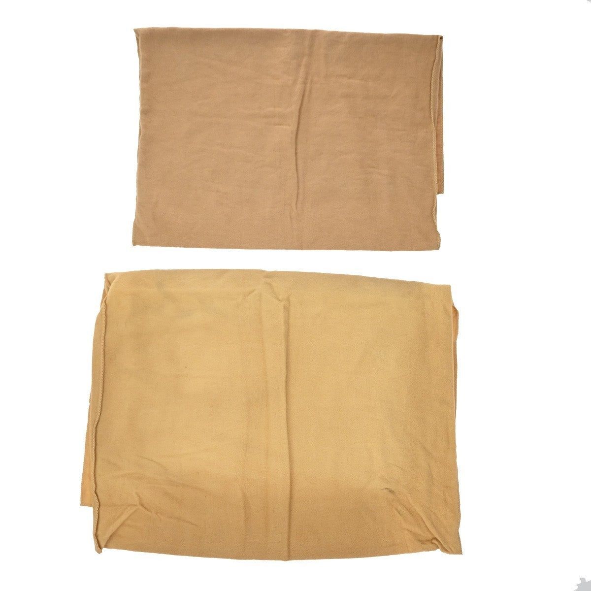 LOUIS VUITTON Logo 10 Set Dust Bag Canvas Cotton Beige Brown 09EG152