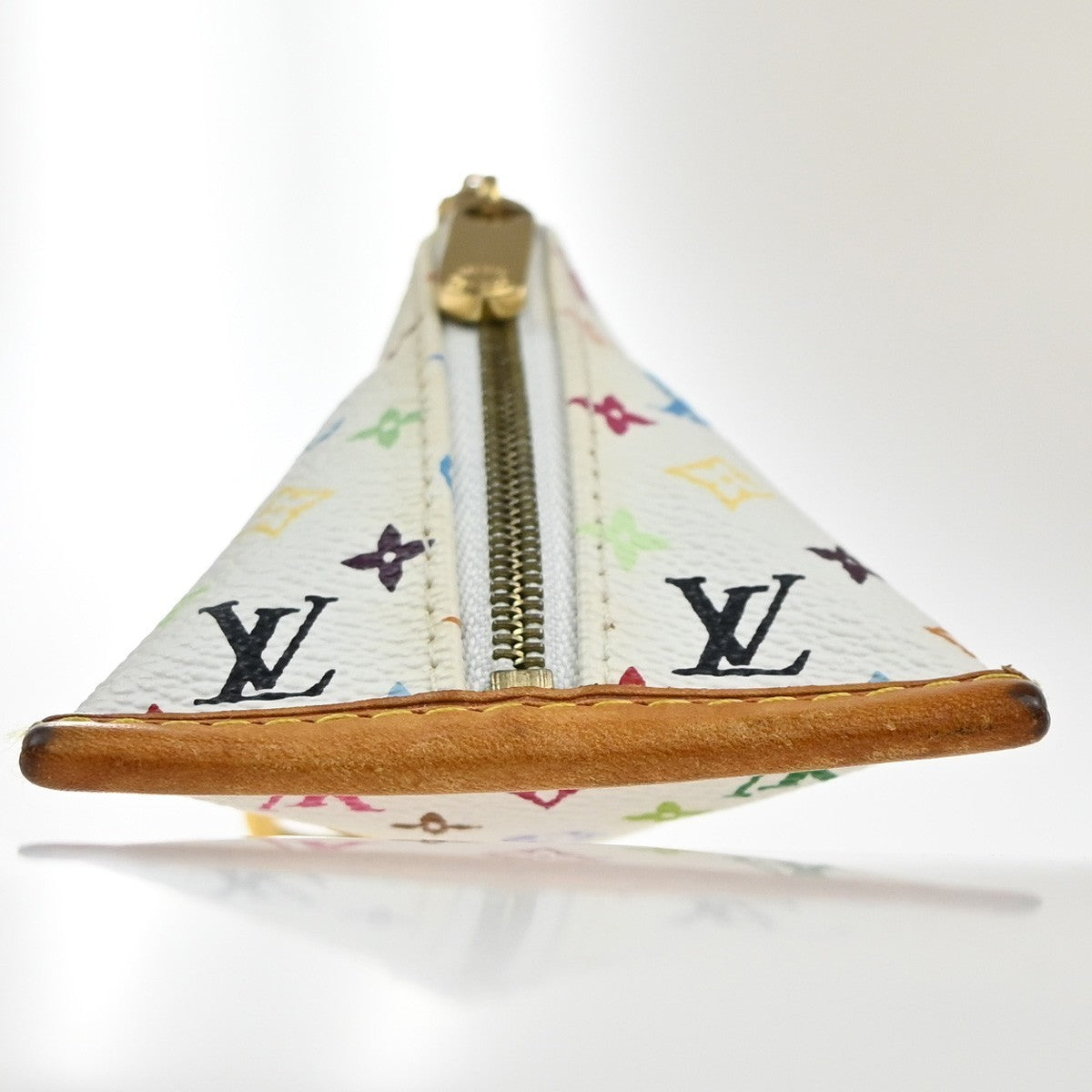 LOUIS VUITTON Berlingo Coin Case Monogram Multi Leather WE France M58028 87KD034