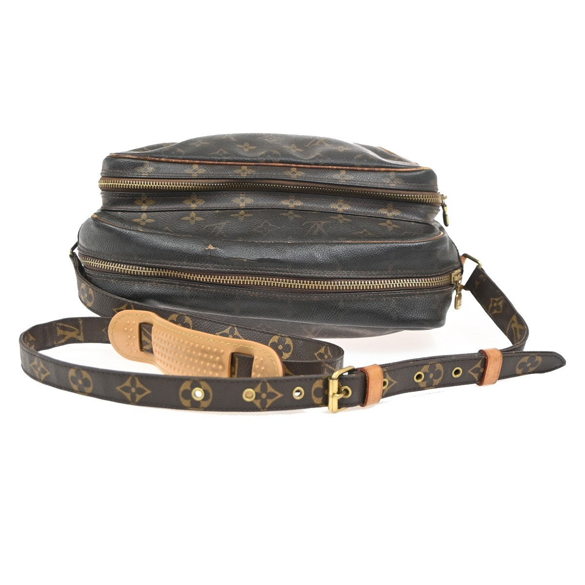 LOUIS VUITTON Nile Crossbody Shoulder Bag Monogram Leather Brown M45244 66SA107