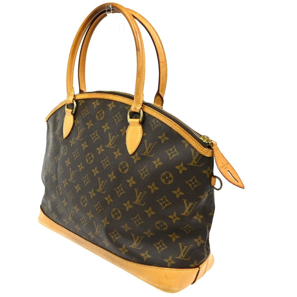 LOUIS VUITTON Lockit Horizontal Shoulder Bag Monogram Leather BN M40104 14CA586