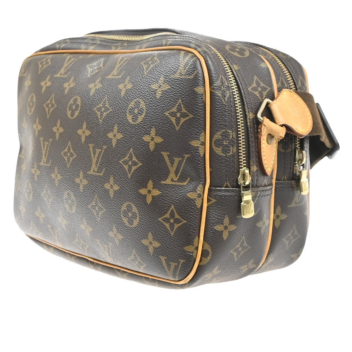 LOUIS VUITTON Reporter PM Crossbody Shoulder Bag Monogram Leather M45254 85KC862