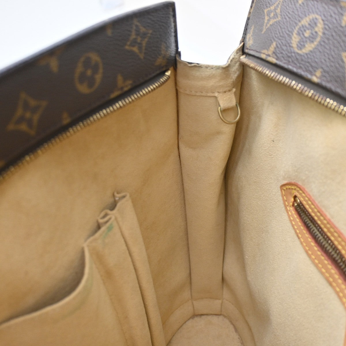 LOUIS VUITTON BABYLONE Shoulder Bag Monogram Leather Brown France M51102 73KC832