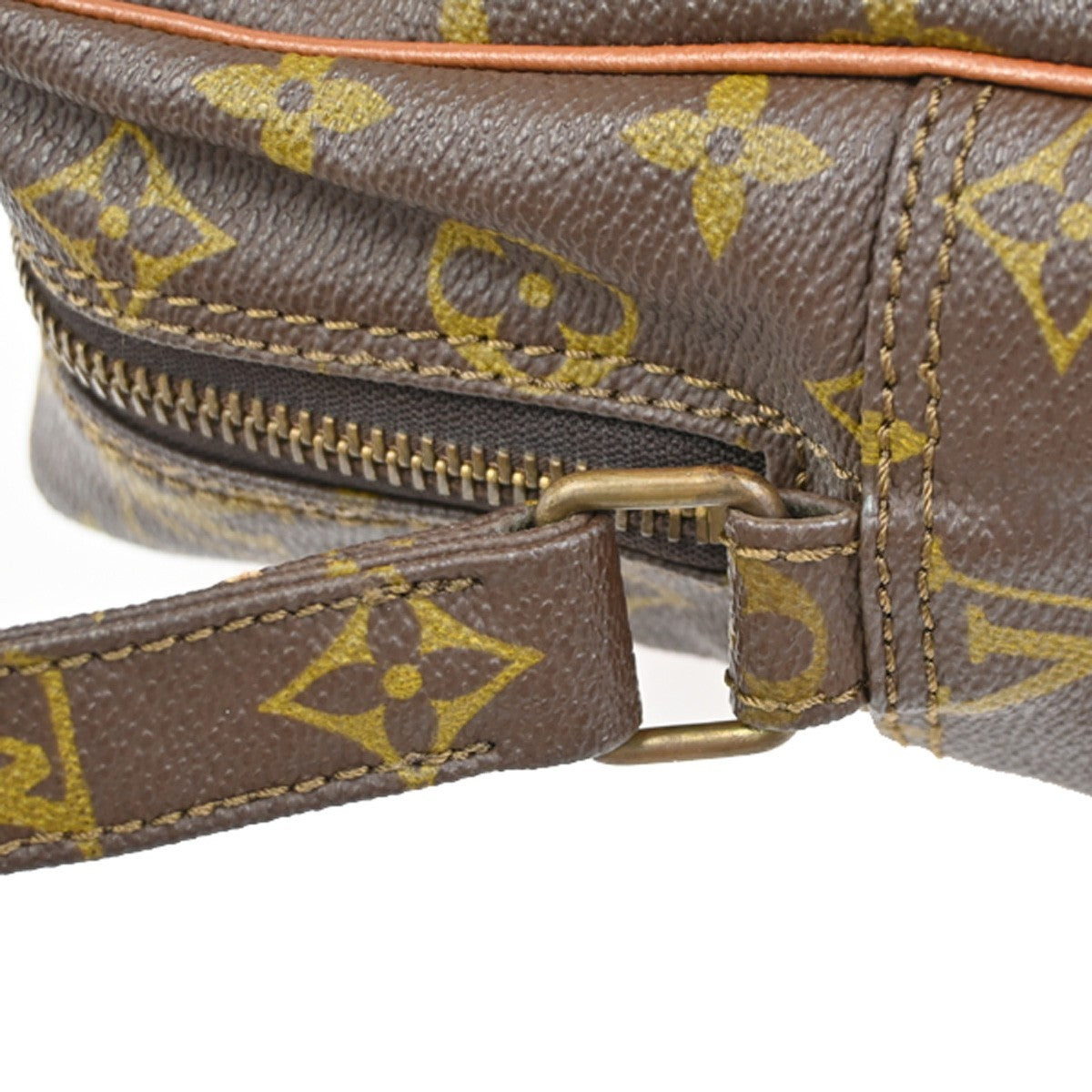 LOUIS VUITTON Marceau Shoulder Bag Monogram Leather Brown France M40264 67YJ075