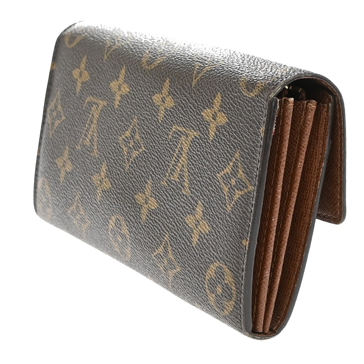 LOUIS VUITTON Porte Monnaie Credit Wallet Monogram Leather BN M61726 33SA094