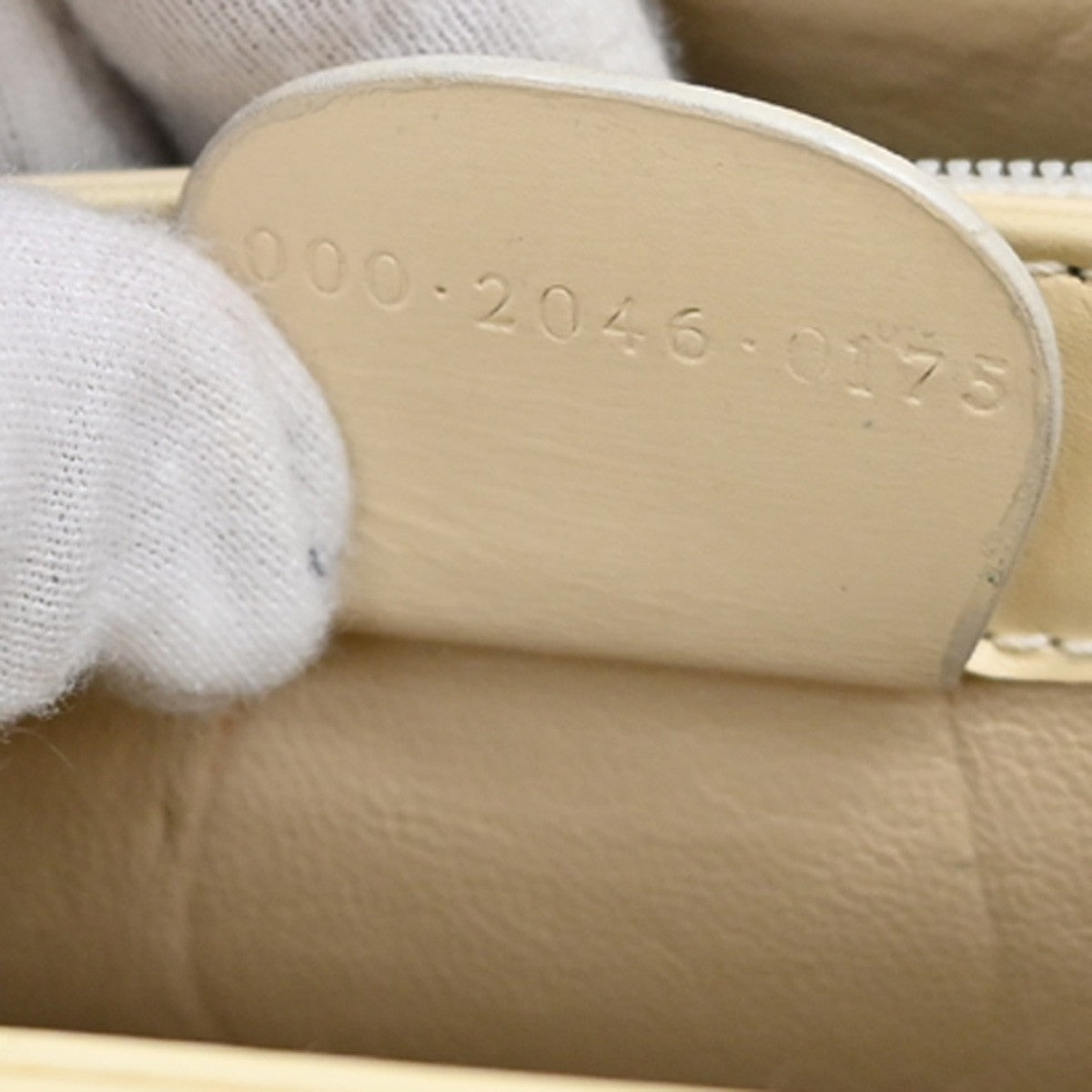 GUCCI Logo Bamboo 2Way Shoulder Hand Bag Leather Beige GHW Italy 34CA516