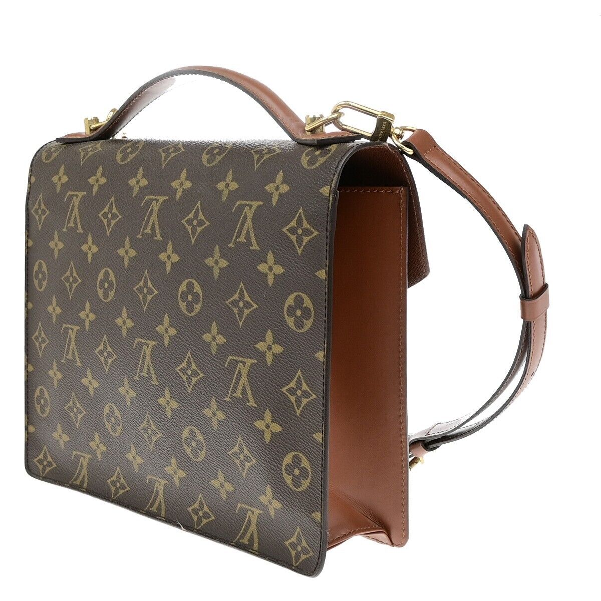 LOUIS VUITTON Monceau 2Way Shoulder Hand Bag Monogram Leather BN M51185 98ED945