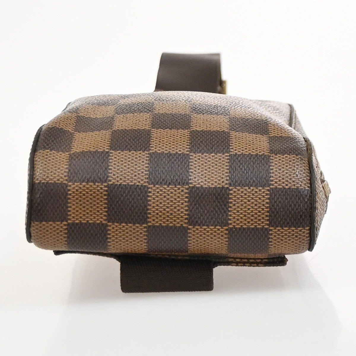 LOUIS VUITTON Geronimos Bum Body Bag Damier Leather Brown Spain N51994 77YH914