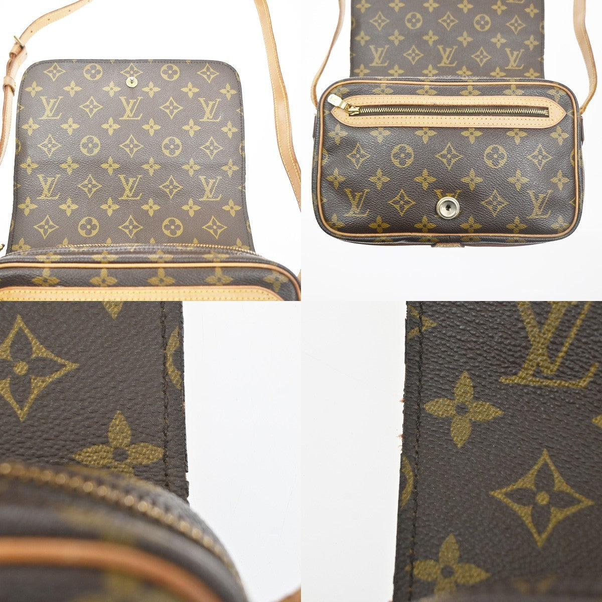 LOUIS VUITTONI Saint Germain 24 Shoulder Bag Monogram Leather BN M51210 80KD038