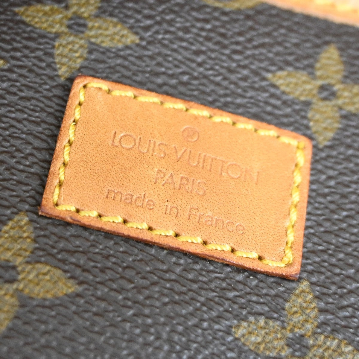 LOUIS VUITTON Saumur 35 Shoulder Bag Monogram Leather BN France M42254 12MA007