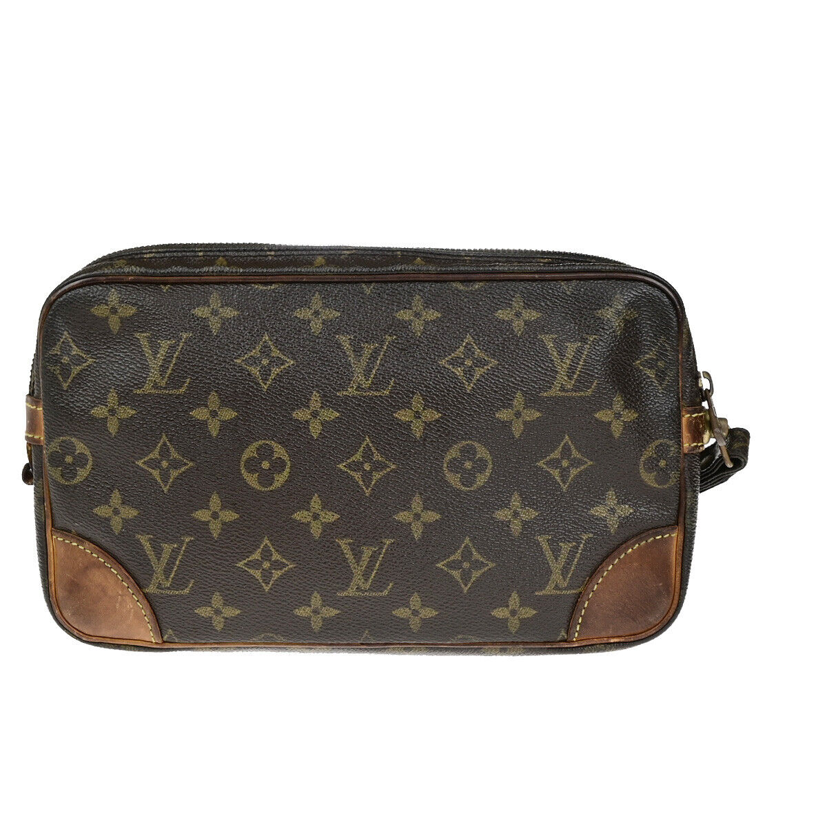 LOUIS VUITTON Marly Dragonne GM Clutch Hand Bag Monogram Brown M51825 67YG502