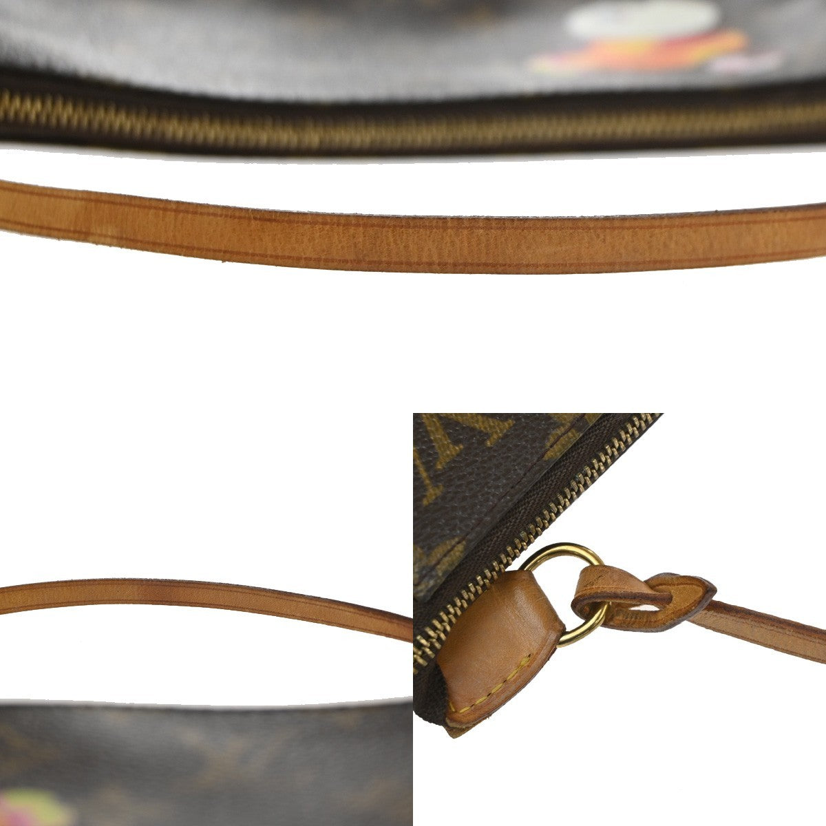 LOUIS VUITTON Murakami Pochette Accessoires Monogram Panda M51981 631RQ068
