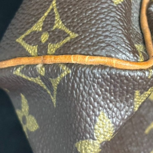 LOUIS VUITTON Mini Speedy 2Way Hand Bag Monogram Leather Brown M41534 26TA320