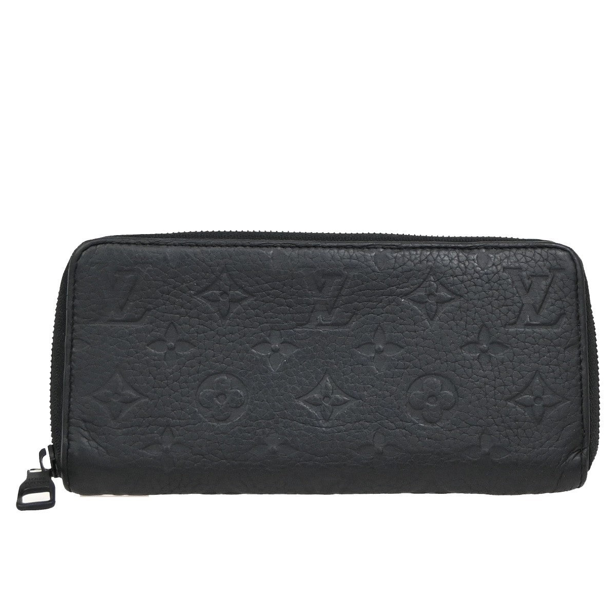LOUIS VUITTON Zippy Wallet Long Wallet Monogram Empreinte Black M69047 83EG380