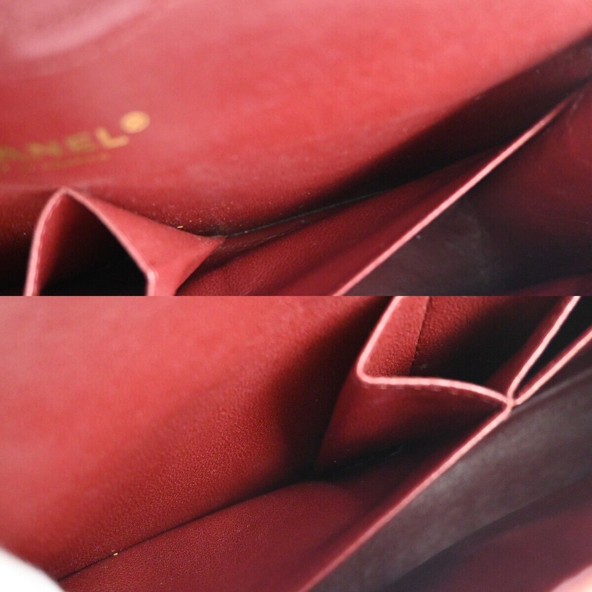 CHANEL CC Matelasse 25 Double Flap Chain Shoulder Bag Leather Gradation 359RJ649