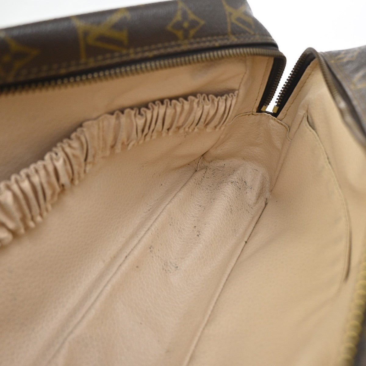 LOUIS VUITTON Trousse Toilette 28 Clutch Hand Bag Monogram Brown M47522 09SA055