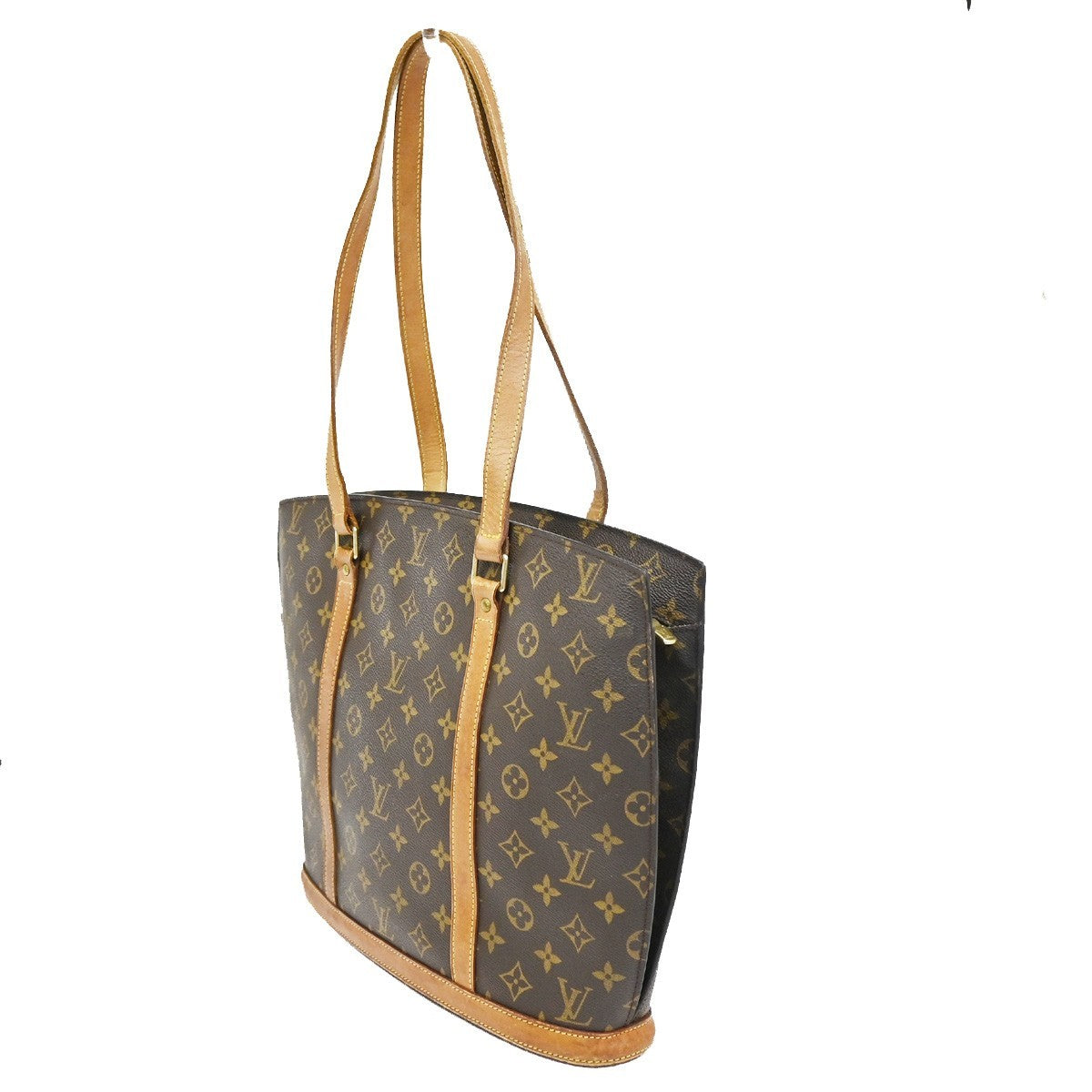 9.Live LOUIS VUITTON BABYLONE Shoulder Bag Monogram Leather Brown M51102 34CA708
