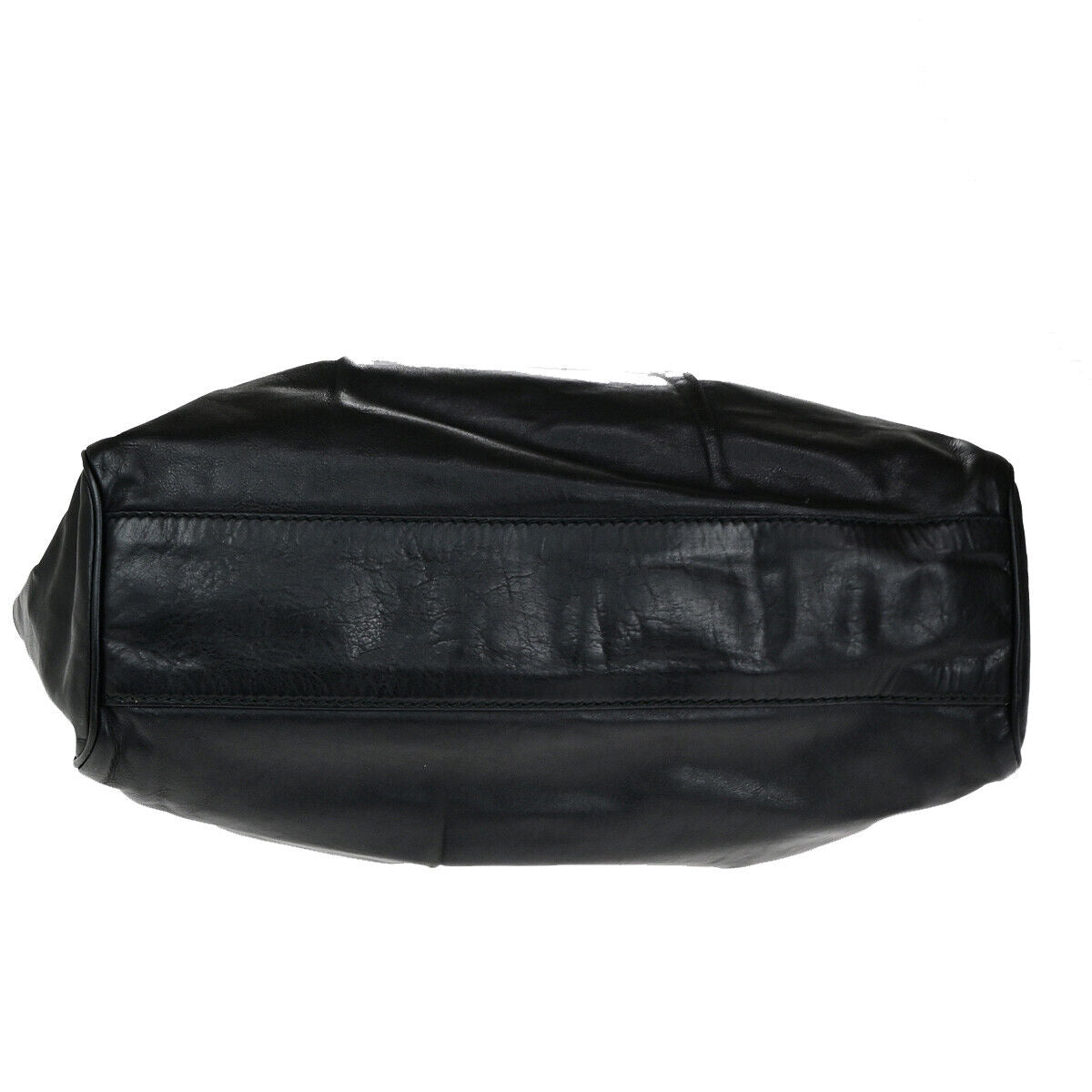 GUCCI GG Sukey Shoulder Hand Bag Guccissima Leather Black SHW 30SJ470