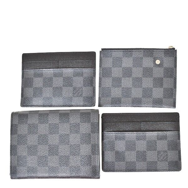 LOUIS VUITTON Portefeuille Compact Bifold Wallet Damier Graphite N63083 76MZ969