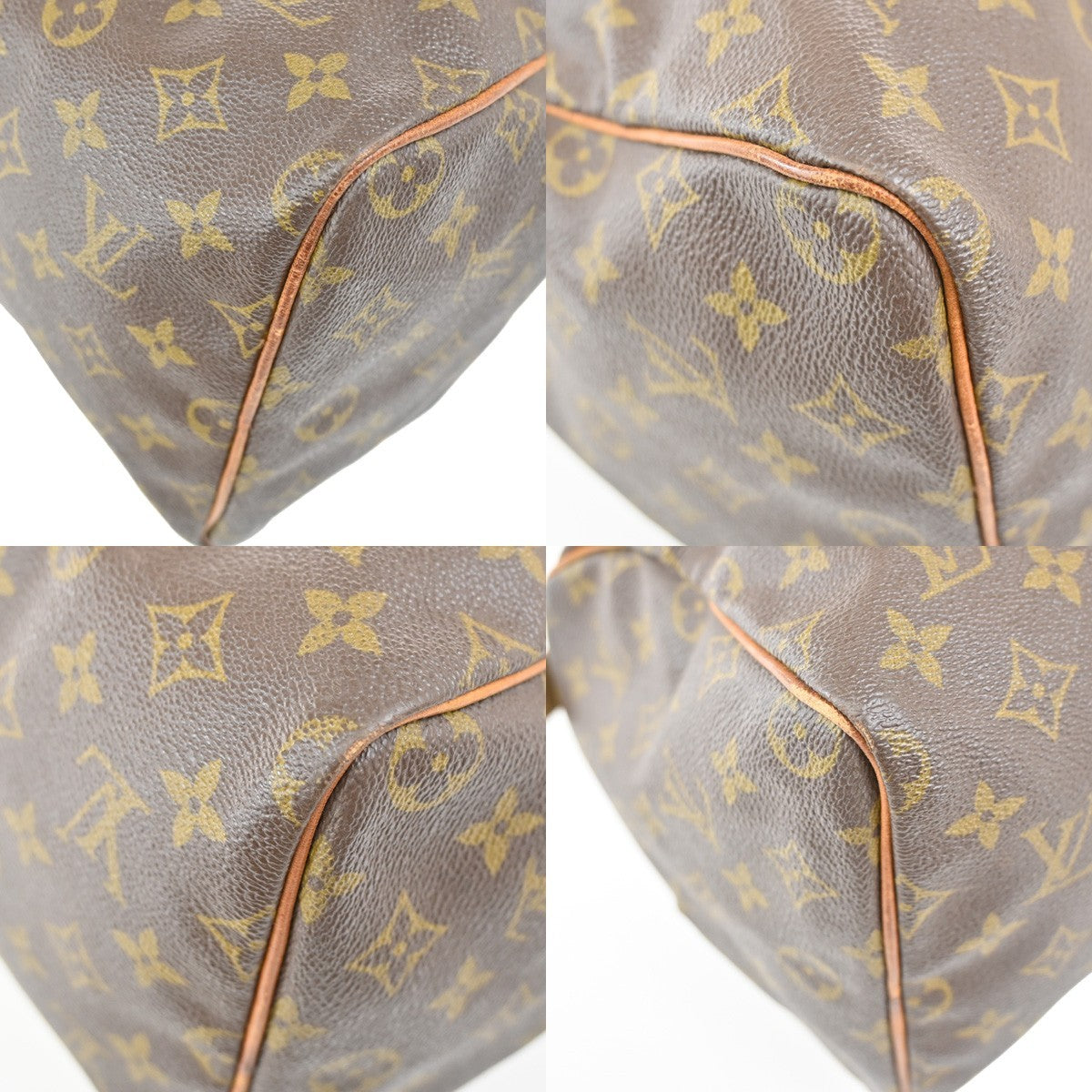 LOUIS VUITTON Speedy 30 Travel Hand Bag Monogram Leather Brown M41526 31CA252