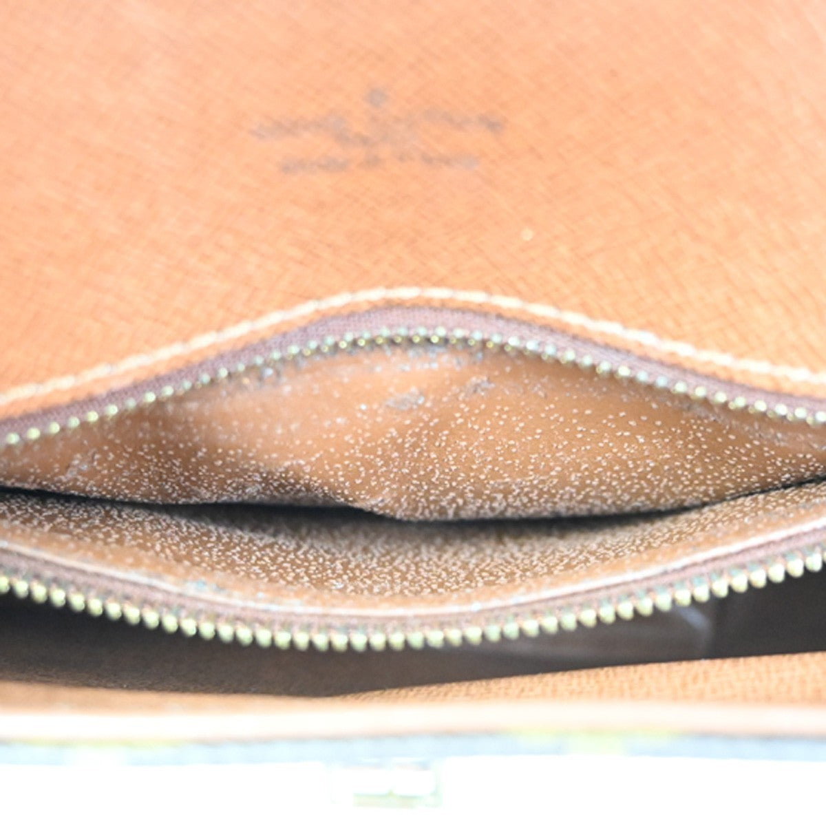 LOUIS VUITTONI Chantilly MM Shoulder Bag Monogram Leather Brown M51233 82MA070