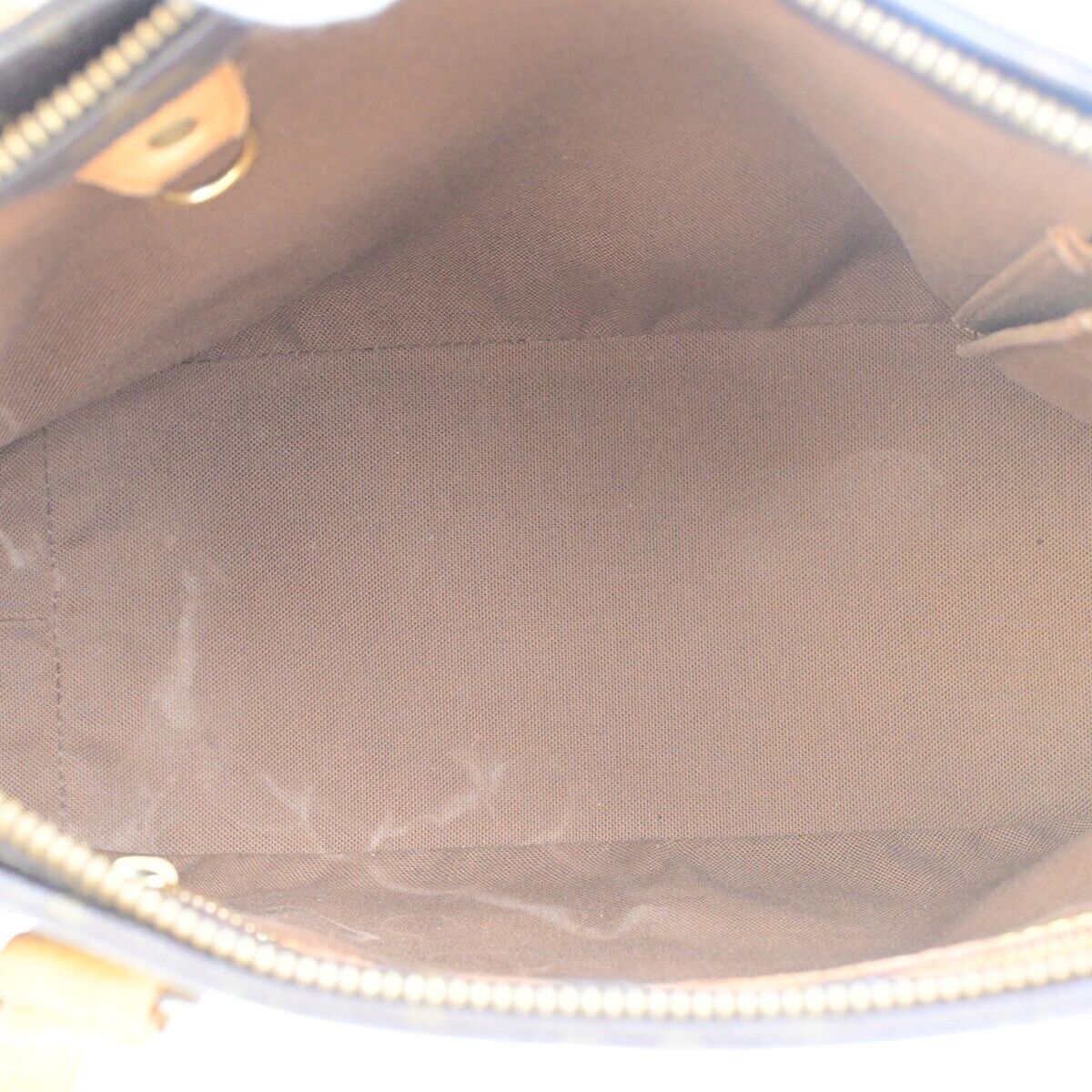 LOUIS VUITTON Cabas Piano Shoulder Bag Monogram Leather Brown M51148 39FB213