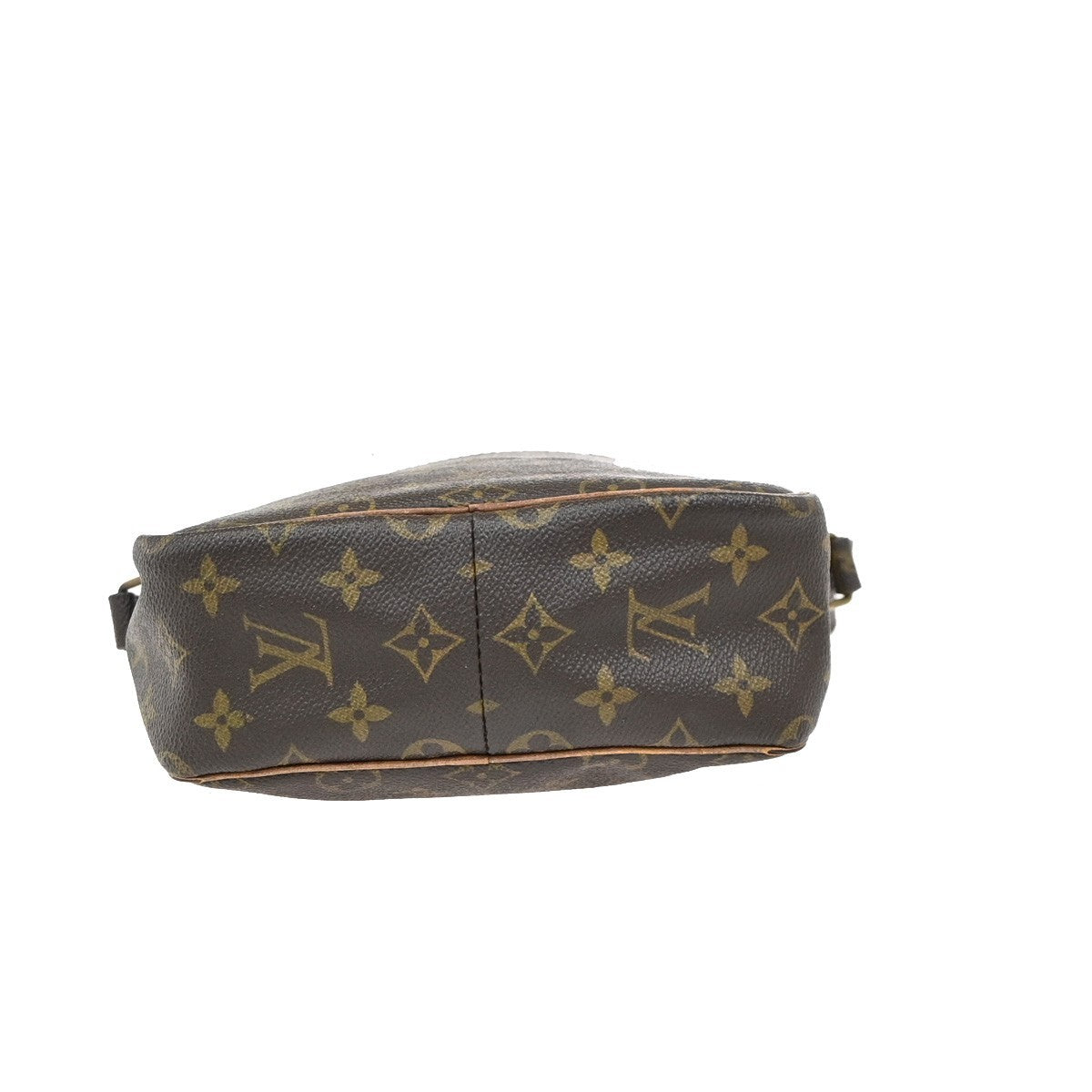 LOUIS VUITTON Petit Marceau Shoulder Bag Monogram Leather Brown M40264 61KC686