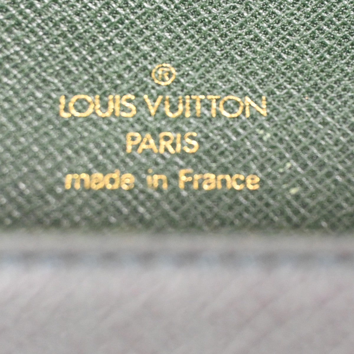 LOUIS VUITTON Pochette Kourad Clutch Hand Bag Taiga Leather GN M30194 07KC314