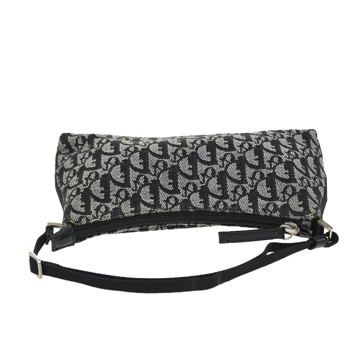 Christian Dior Monogram Shoulder Bag Pochette Black Italy 15SA074