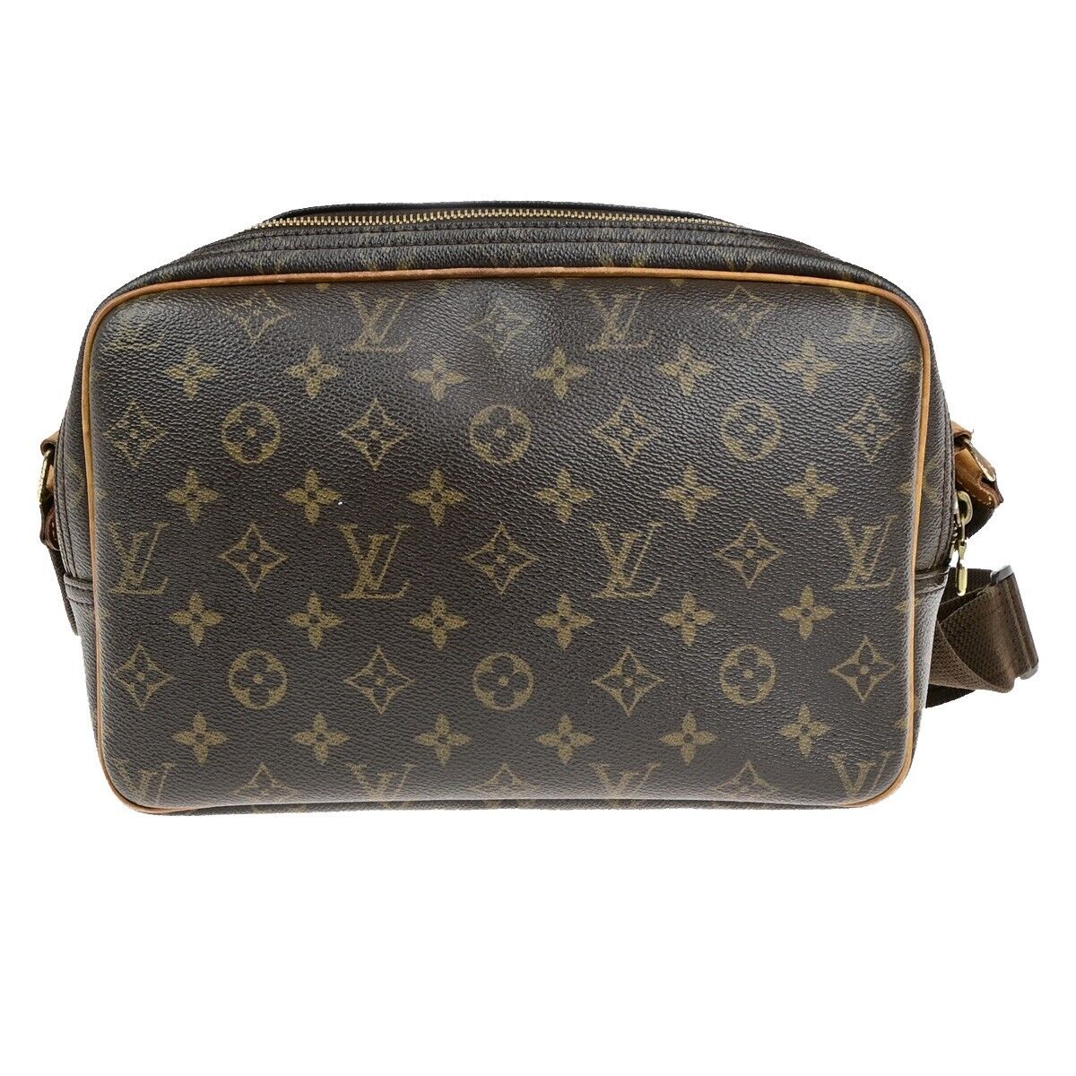 LOUIS VUITTON Reporter PM Crossbody Shoulder Bag Monogram Leather M45254 34ED253