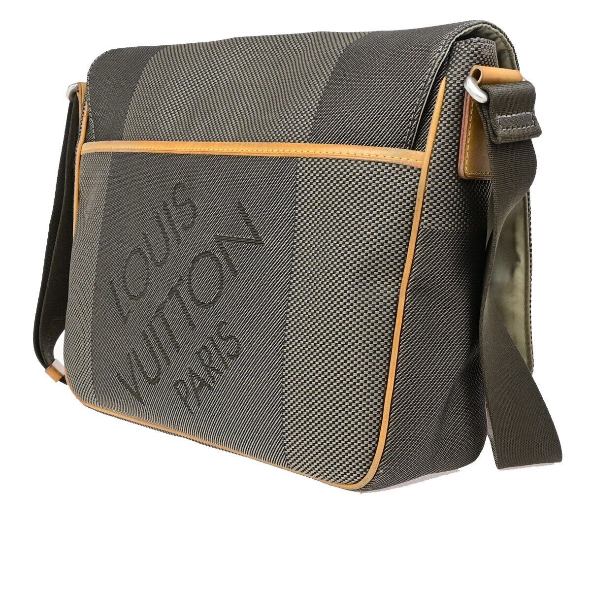 LOUIS VUITTON Petit Messager Shoulder Bag Damier Geant Leather KI M93617 32ED055