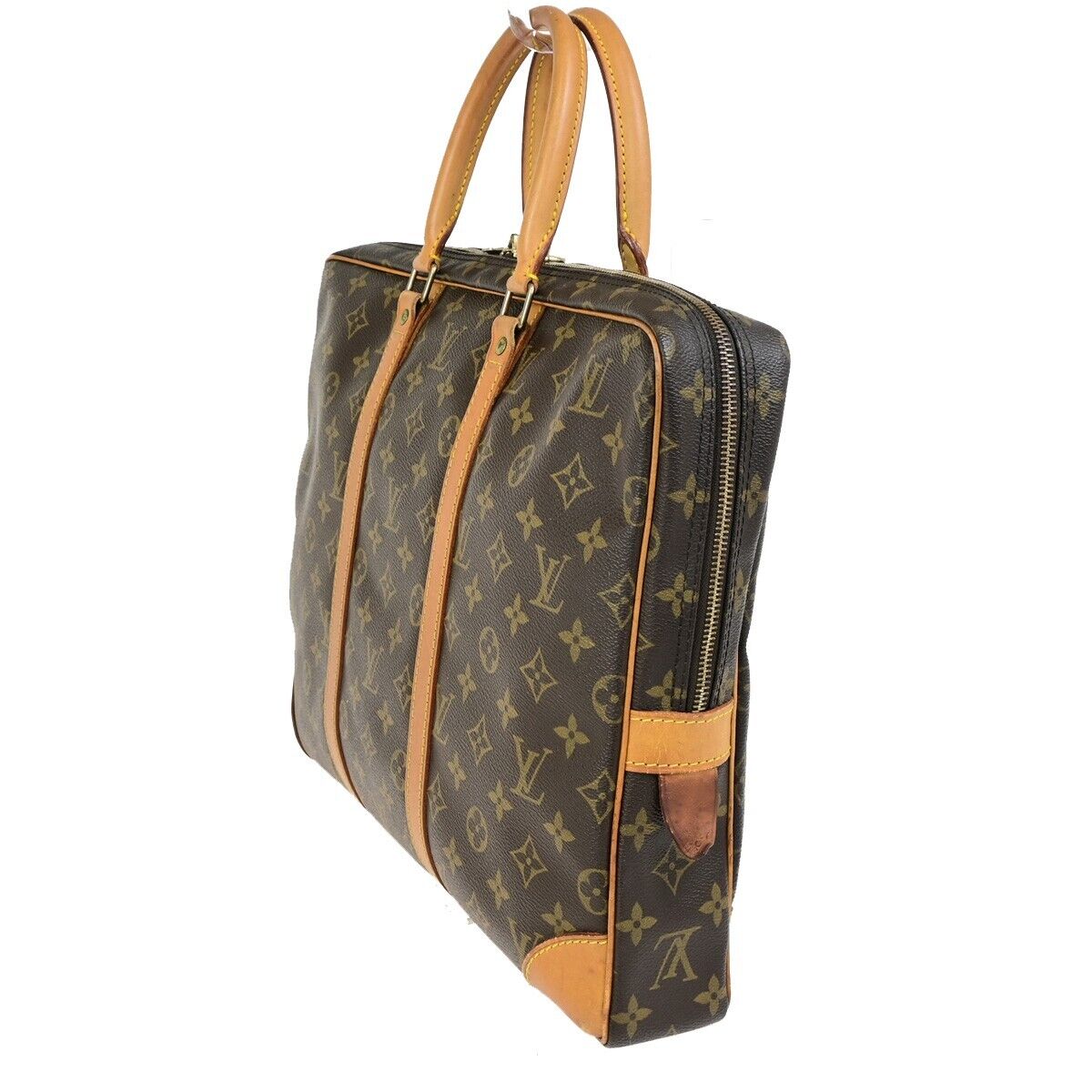 LOUIS VUITTON Porte Documents Voyage Briefcase Hand Bag Monogram M53361 36FB315
