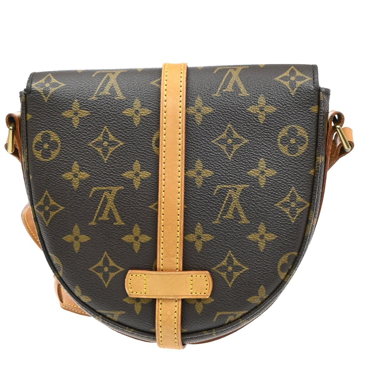 LOUIS VUITTON Chantilly PM Shoulder Bag Monogram Leather Brown M51234 86SA020