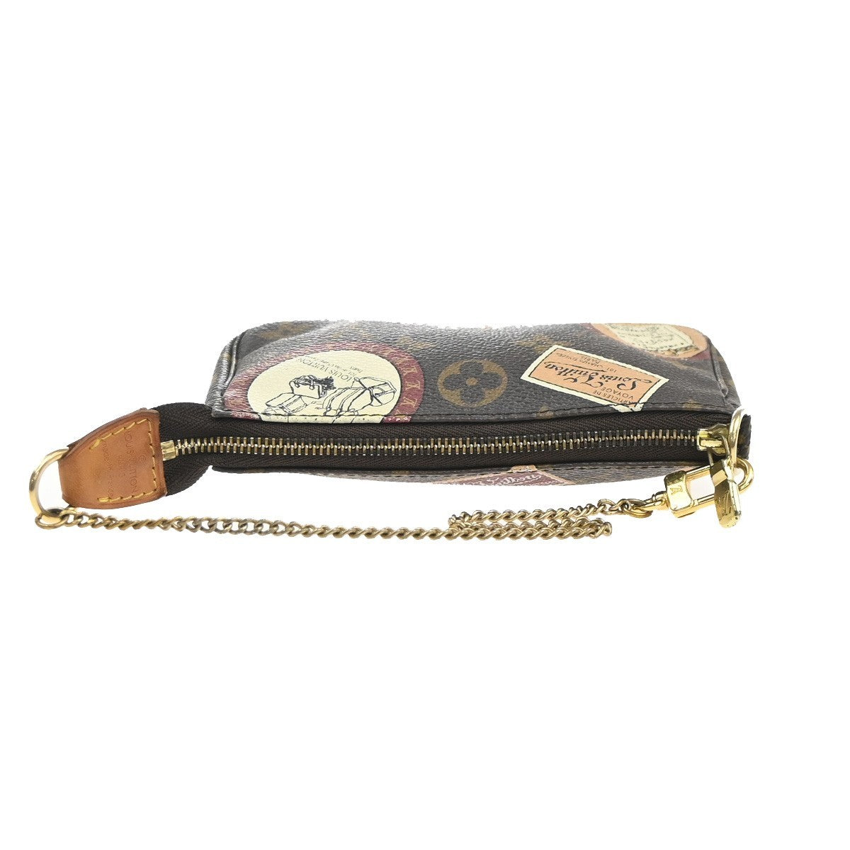 LOUIS VUITTON Label Coll. Mini Pochette Accessoires Bag Monogram M95804 85MA476
