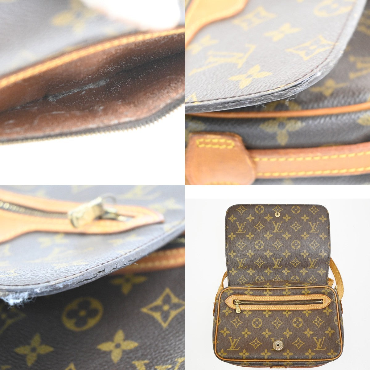 LOUIS VUITTONI Saint Germain 24 Shoulder Bag Monogram Leather BN M51210 04PA072