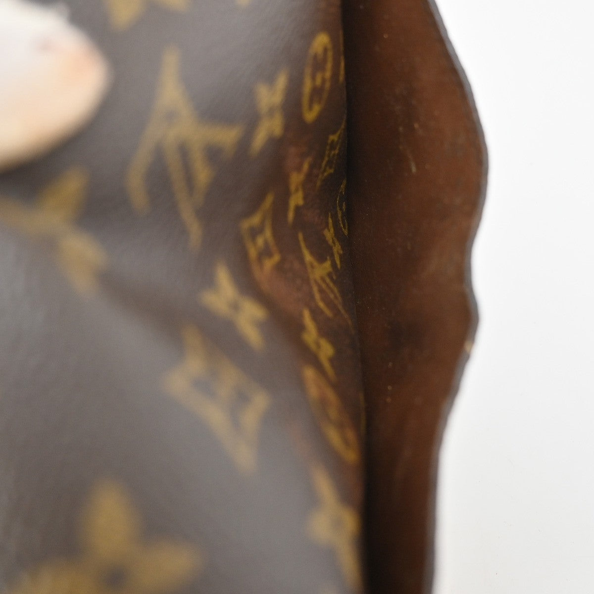 LOUIS VUITTON Saint Cloud GM Shoulder Bag Monogram Leather Brown M51242 30PA025