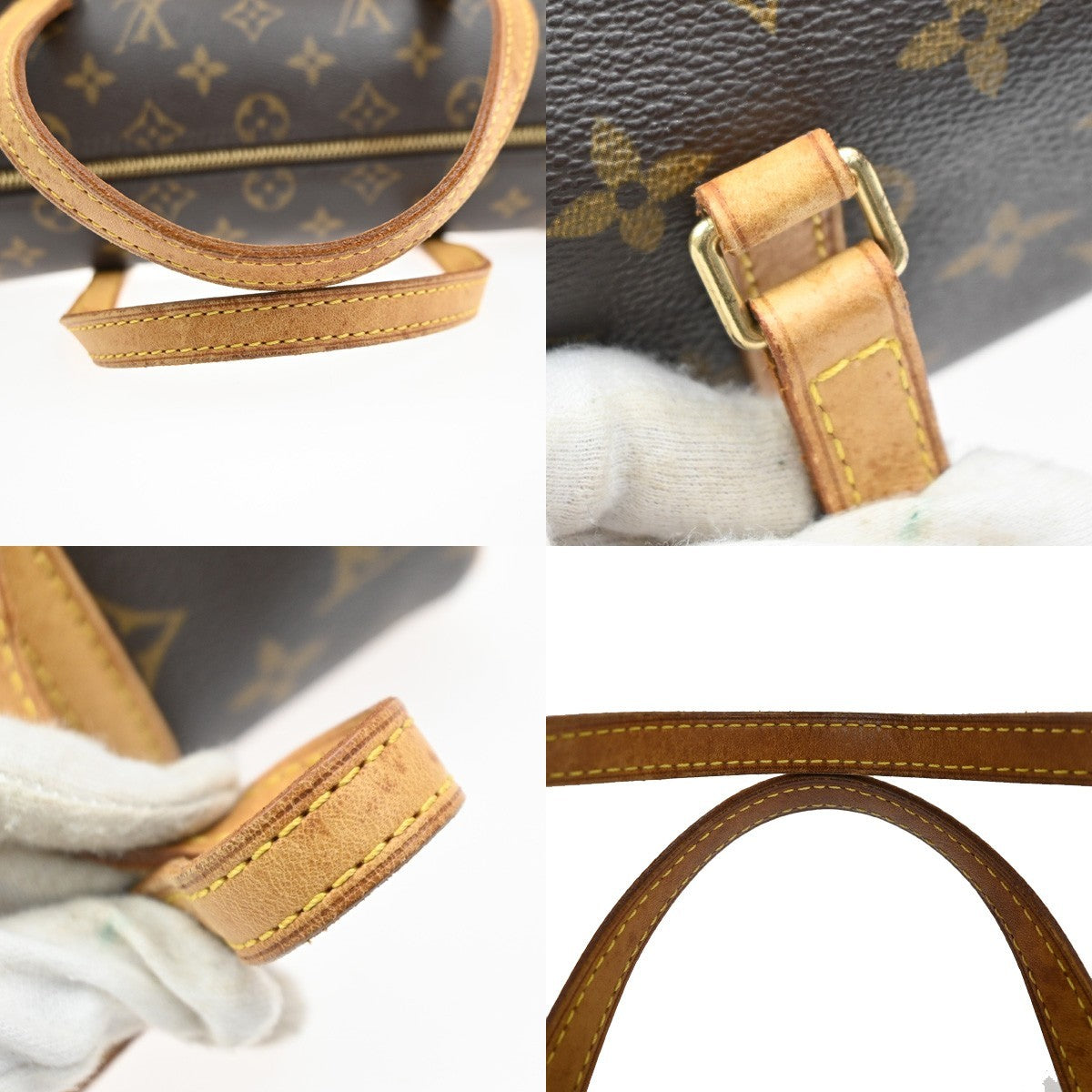 LOUIS VUITTON PAPILLON 26 Hand Bag Monogram Leather Brown France M51366 73SA014