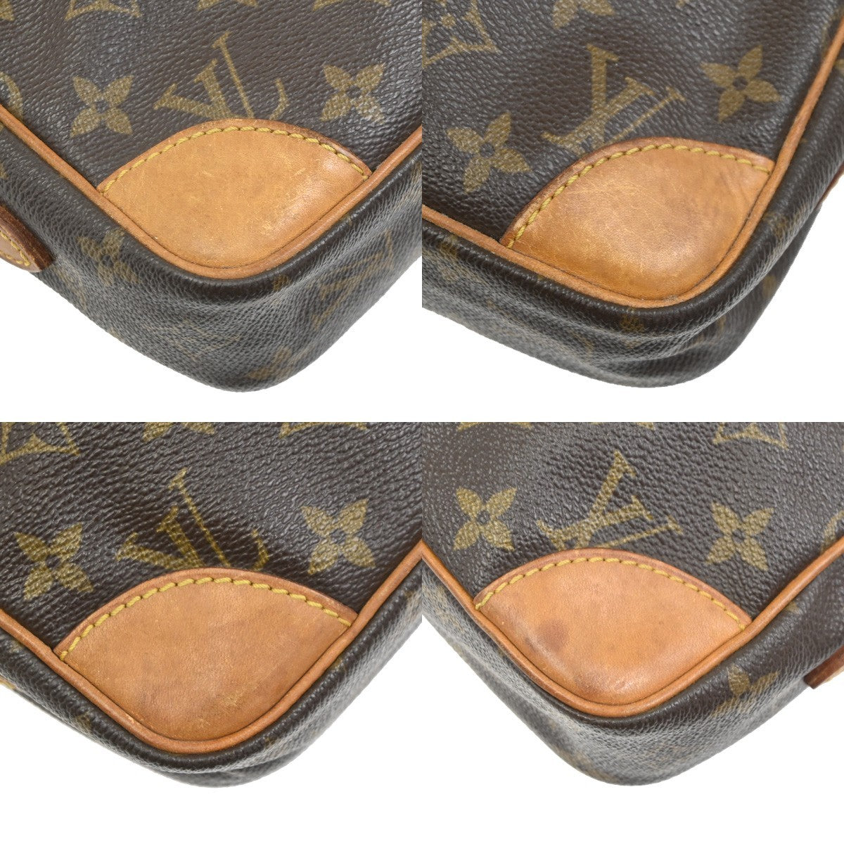 LOUIS VUITTON Trocadero 24 Shoulder Bag Monogram Leather Brown M51276 33PA083